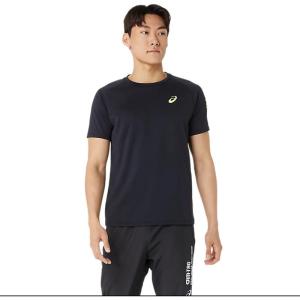 Asics/亚瑟士男士运动吸汗速干半袖T恤透气跑步健身训练体育用品