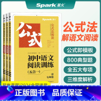 [九年级/中考]语文阅读训练七合一 初中通用 [正版]2024Spark英语巅峰训练七年级八年级九年级初中语文阅读训练七