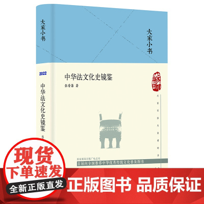 大家小书 中华法文化史镜鉴(精)在中华法文化的发展轨迹和