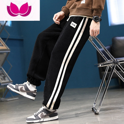 七斓长裤子13男孩青少年15岁初高中学生14休闲卫裤16大童运动裤