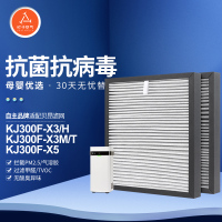 适配贝昂空气净化器滤芯KJ300F-X3/KJ300F-X5除甲醛雾霾过滤网