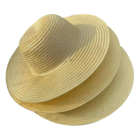 铂识 遮阳草帽 直径40cm 顶