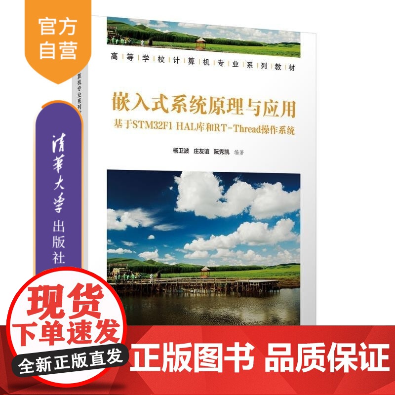 [正版新书]嵌入式系统原理与应用 杨卫波 庄友谊 阮秀凯 清华大学出版社 微控制器 嵌入式操作系统 RTT操作系统