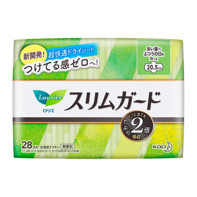 花王乐而雅日用卫生巾S 20.5cm*28片