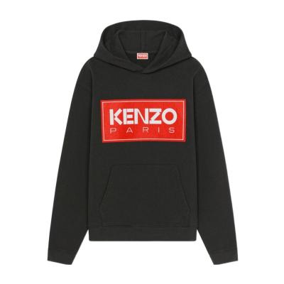 高田贤三(Kenzo)男款运动卫衣长袖连帽胸前刺绣宽松百搭休闲潮流
