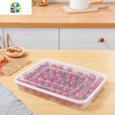 饺子盒冻饺子冰箱保鲜收纳盒鸡蛋盒水饺多层速冻馄饨盒混沌托盘 FENGHOU保鲜盒保鲜盒