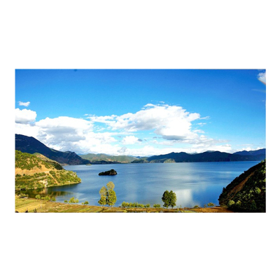 经科JK正背双投无边框画框幕投影机投影仪软幕幕布133寸16:9