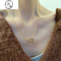 JiMi出门不能输~柔美温婉天天戴百搭摩登复古可水洗项链锁骨新款春夏