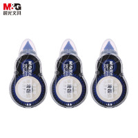 晨光修正带丝滑3个装ACT55307白12m 3个装x4组 (颜色随机)