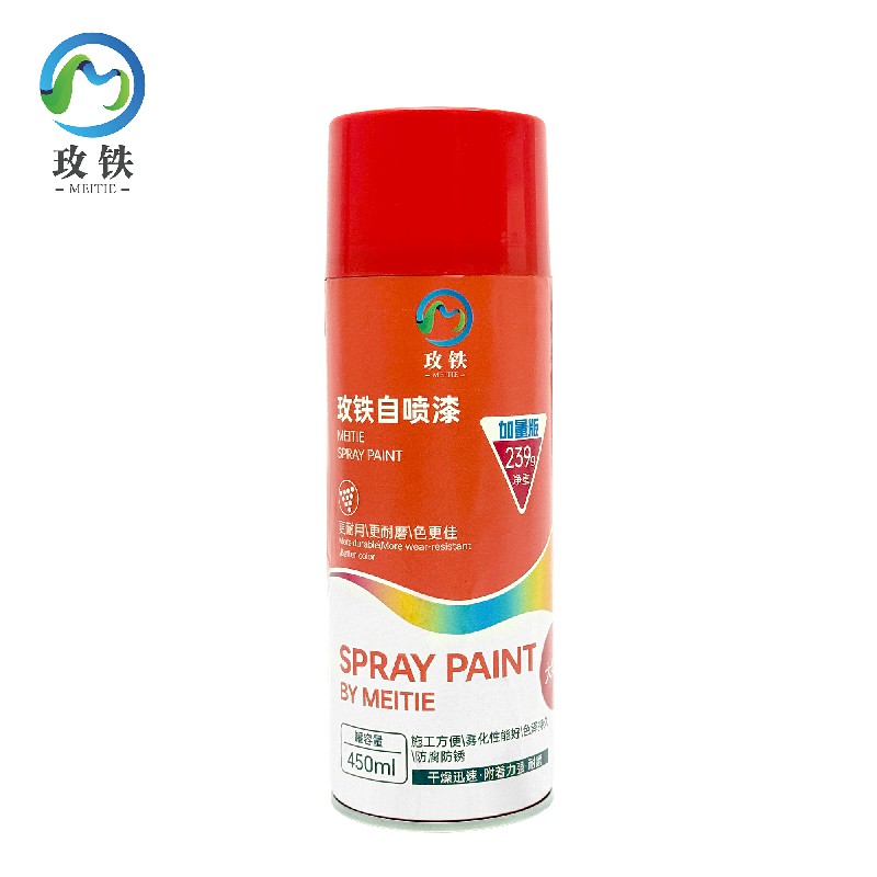 玫铁 自喷漆 白色450ml 瓶