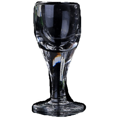 家柏饰(CORATED)白酒杯烈酒杯杯小酒盅子弹杯玻璃杯酒具高脚杯