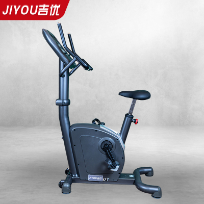 吉优JY-U1商用立式健身车磁控家用自行车健身房专用健身