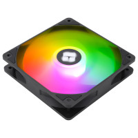 (利民) TL-C12C-S 黑色ARGB 12cm机箱风扇 ARGB风扇 支持神光同步 单只风扇