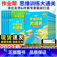 数学思维训练大通关 三年级上 [正版]2023新数学思维训练大通关一二三四五六年级上下册小学生奥数竞赛思维训练数学思维强