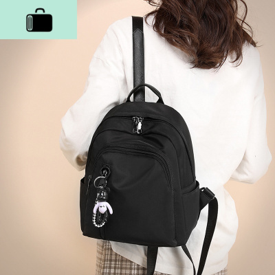 双肩包女2020新款韩版潮时尚牛津布小背包女士尼龙包百搭帆布书包NEW LAKE