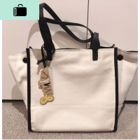 程牙伢 2019秋上新韩版轻便大容量蝙蝠大包百搭单肩手提托特包女NEW LAKE女士单肩包