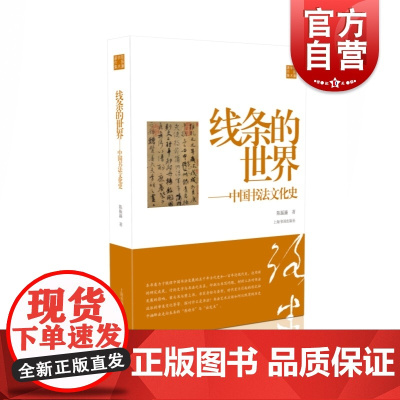 线条的世界 陈振濂学术著作集 书法艺术 中国书法文化史 篆刻书法毛笔字参考工具书字帖 上海书画出版社 艺术理论