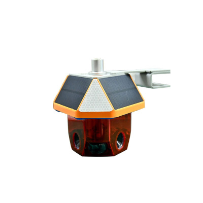 陇步昇LBS- JSD0618 3.7V 3W IP65 75次_分 LED太阳能语音警示灯 台 红色