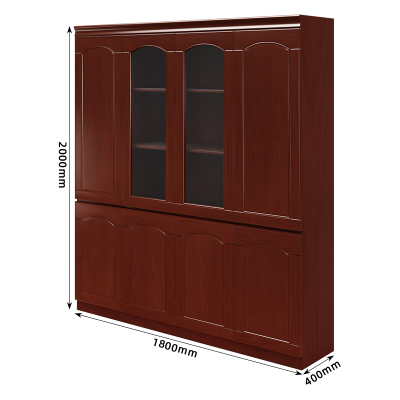 臻远ZY-YGB-05 文件柜油漆贴木皮资料柜书柜