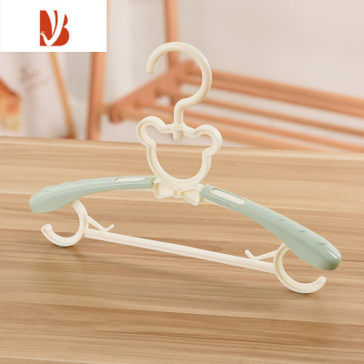 三维工匠儿童衣架小号衣架子挂衣架宝宝婴儿晒晾衣架小孩家用小伸缩衣撑女