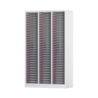 臻远 ZY5080117A4文件收纳柜 三列90抽 802**340*1380mm 单位:台