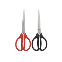 晨光 M&G 经典办公剪刀 ASS91468 210mm (黑色红色随机发货) 不锈钢 把