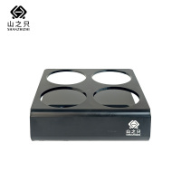 山之只 收纳架杯架 四孔防滑 个