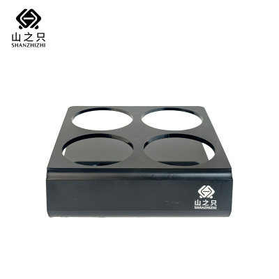 山之只 收纳架杯架 四孔防滑 个