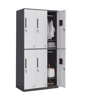 景福达套色柜子灰白六门90*45*185cm台