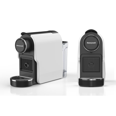 霍尼韦尔(Honeywell) CM100胶囊咖啡机兼容所有雀巢胶囊 搭赠两盒拉瓦萨咖啡胶囊(可自选) 白色