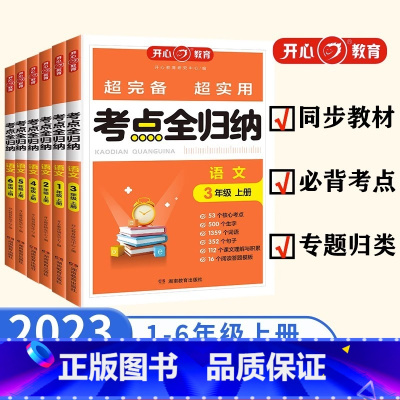 [语文]人教版 一年级上 [正版]2023新版小学语文考点知识全归纳人教版 一二三年级上册四五六年级上人教版同步练习册阅