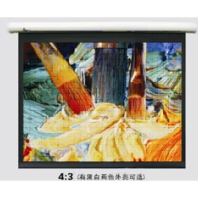 全新JK经科I200系列4:3 150寸白塑高清电动幕