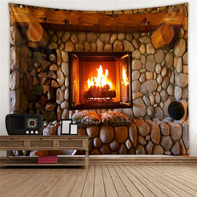 家柏饰(CORATED)超大挂布墙壁装饰挂毯床头卧室背景布森林星空壁画北欧免打孔 图九 加大180高*230宽厘米横款