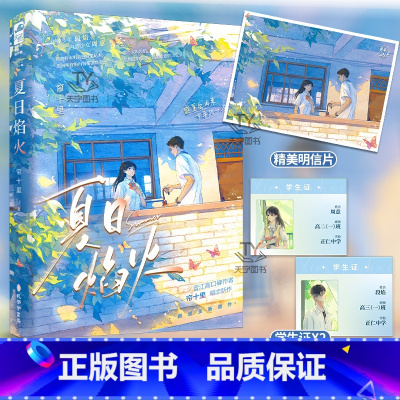 [正版] 夏日焰火1 帘十里著 新增全新番外 青春文学爱情校园暗恋双向救赎言情小说 春枝秋雨 作者