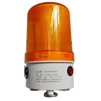 洛安斯 充电有声旋转警示灯 黄色 个
