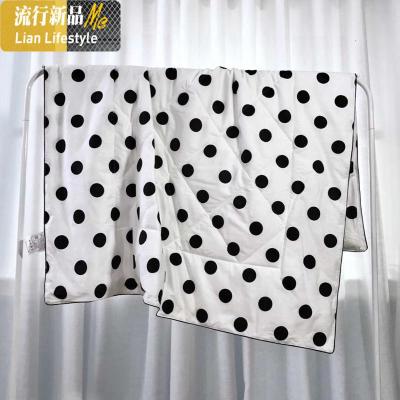 [网红波点棉夏被空调被]学生儿童可水洗棉春秋被薄被子夏季 三维工匠