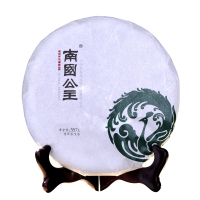 [配礼盒]南国公主 凤生 茶叶生茶普洱茶饼茶云南七子饼易武茶区357克南國公主