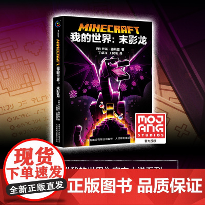 我的世界书小说 末影龙 沉船山破碎海岛失落的日记末地远航地下城奇厄教主的崛起中文版小说故事书初中生课外阅读