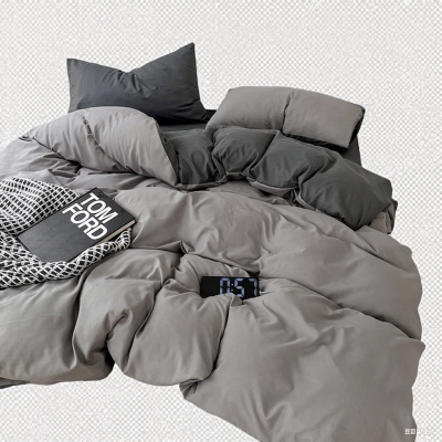 陇步昇 贝罗拉床品件套 GV2655TJ(计价单位:套)灰色