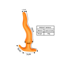 指皇-小号 久爱成人用品后庭肛塞硅胶阳具扩肛Gay情趣自慰wish跨境成人情趣用品