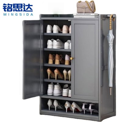 铭思达鞋柜双门七层个