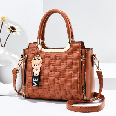 斯妮拉 轻奢高级质感百搭女包2023新款包包女韩版定型甜美时尚女包斜挎单肩手提包