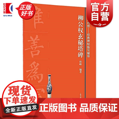 柳公权玄秘塔碑 全本对照经典碑帖临写辅导上海书画出版社