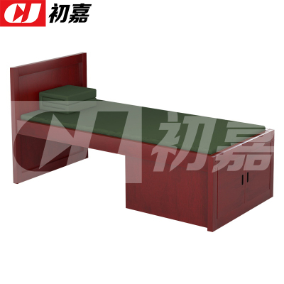 初嘉(CJ)单人床单层床木质公寓宿舍床营区家具单人床 A款