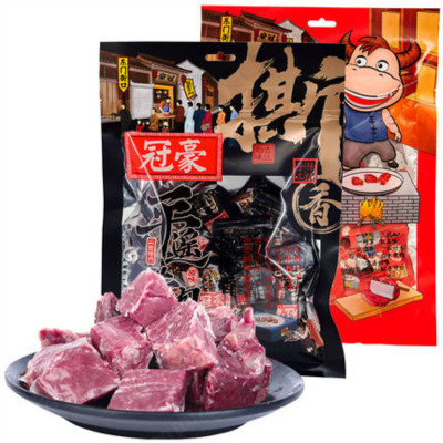 平遥牛肉口口香258gX4袋原味一口香真空小包装休闲健身