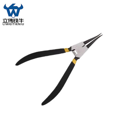 立伟铁牛外直卡簧钳7寸/把