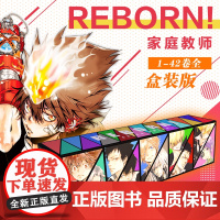 [任选]家庭教师漫画盒装版全套45册 天野明画集插画集 家庭教师HitmanReborn漫画书全集日本励志热血动漫卡通书