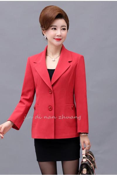 迪鲁奥(DILUAO)中老年人妇女装40薄款外套50秋季55大妈妈装60多岁穿上衣服45