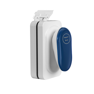 鱼缸刷磁力刷玻璃清洗双面擦缸无死角清理刷子带刮藻刀