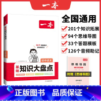 语文 初中通用 [正版]2024版初中知识大盘点小四门必背知识点人教版基础知识大全语文数学英语物理化学生物政治地理生物七